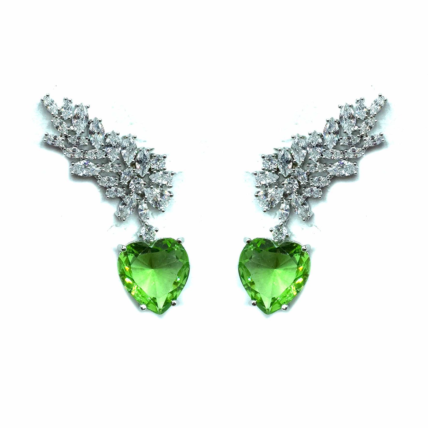 Palestro Milano Orecchini Piuma & Cuore