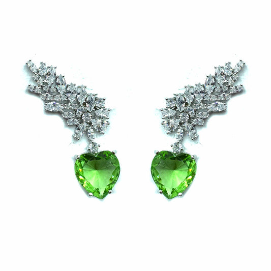 Palestro Milano Orecchini Piuma & Cuore