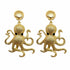 Palestro Milano Orecchini Polipo Gold Plated