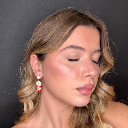 Palestro Milano Orecchini Pop Corn di Pavè