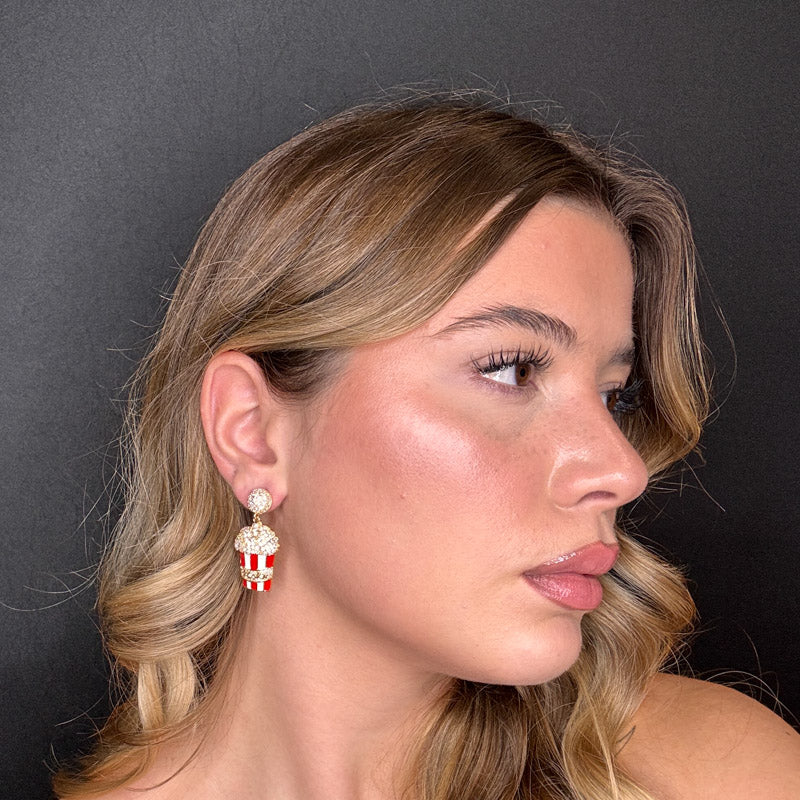 Palestro Milano Orecchini Pop Corn di Pavè