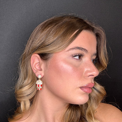 Palestro Milano Orecchini Pop Corn di Pavè