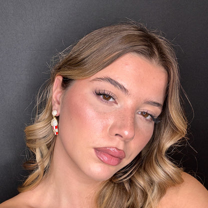 Palestro Milano Orecchini Pop Corn di Pavè