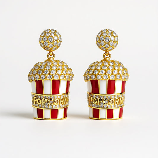 Palestro Milano Orecchini Pop Corn di Pavè