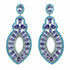 Palestro Milano Orecchini Prezioso pendente lillac/turquoise