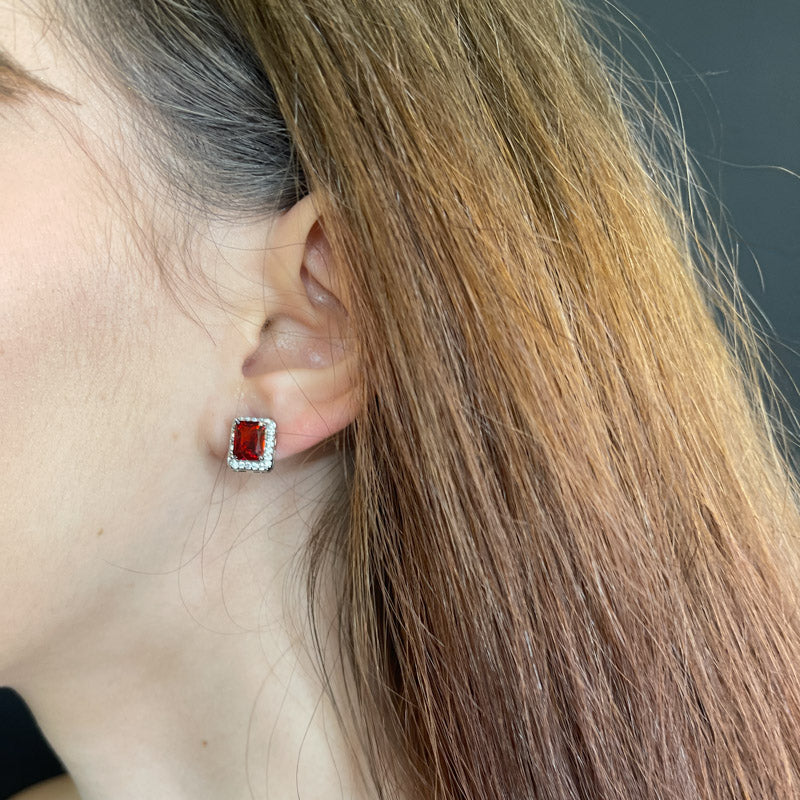 Palestro Milano Orecchini Quadratini