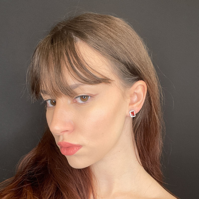 Palestro Milano Orecchini Quadratini