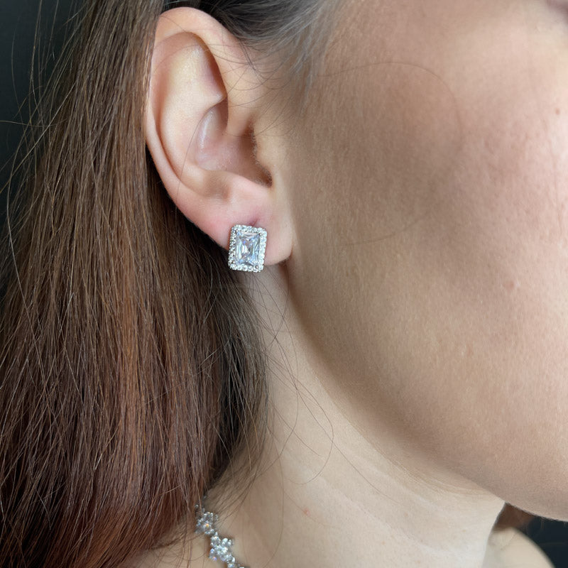 Palestro Milano Orecchini Quadratini