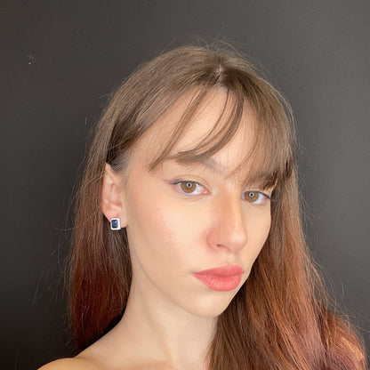 Palestro Milano Orecchini Quadratini