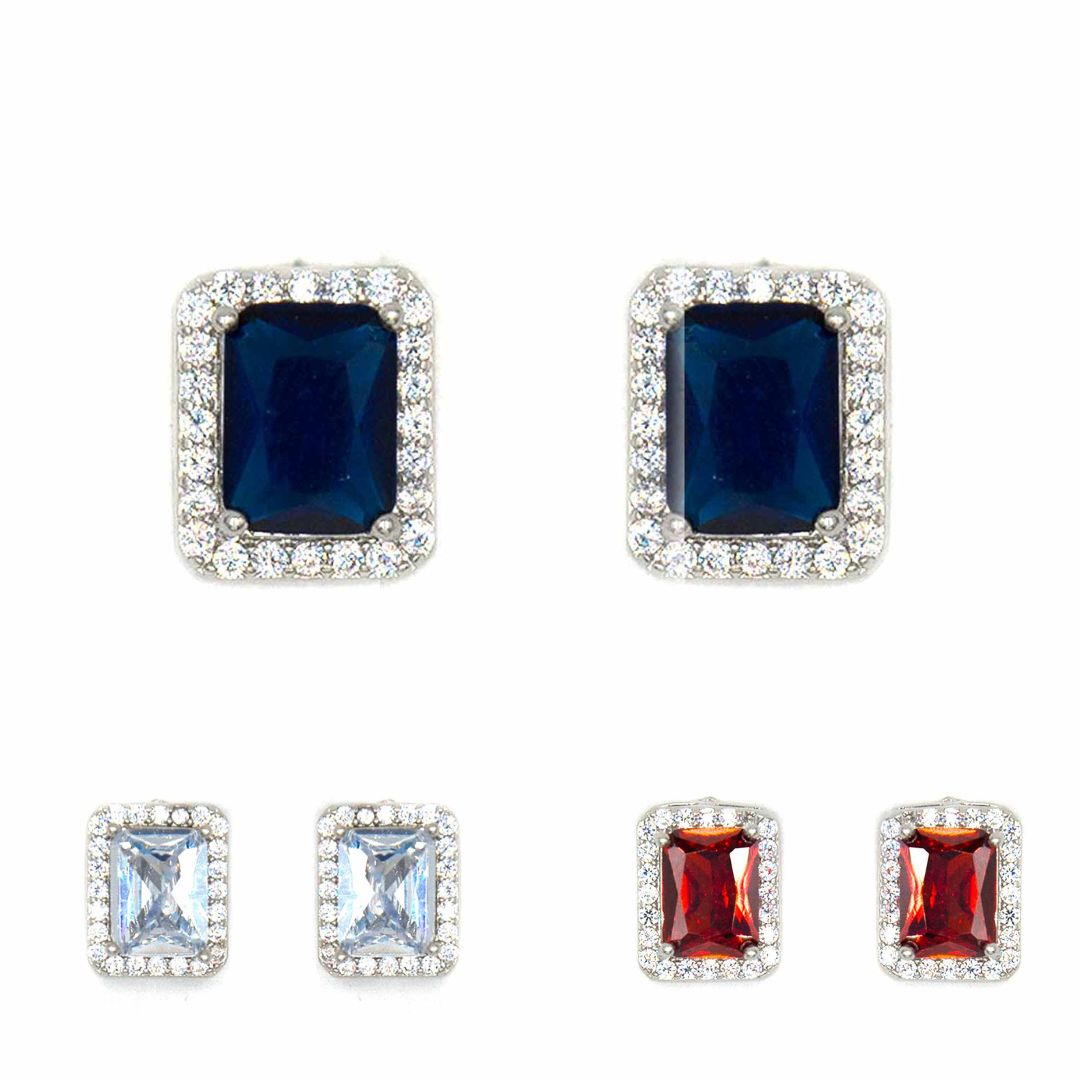 Palestro Milano Orecchini Quadratini