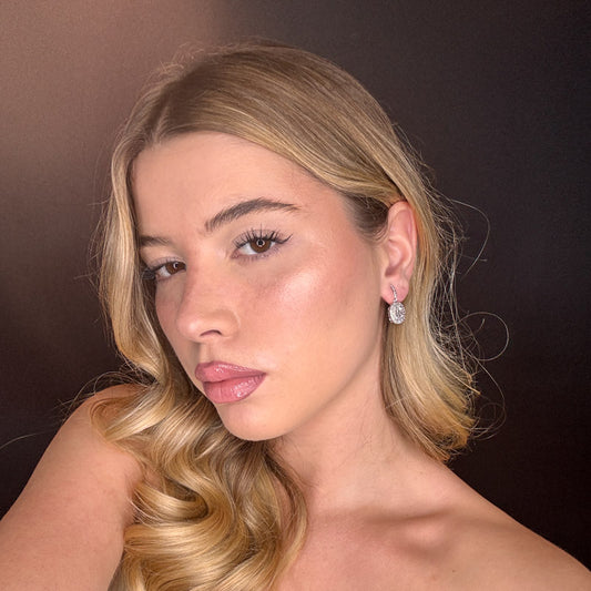 Palestro Milano Orecchini Quadratino Luminoso