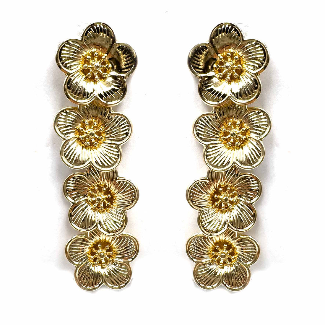 Palestro Milano Orecchini Quartetto di fiorellini