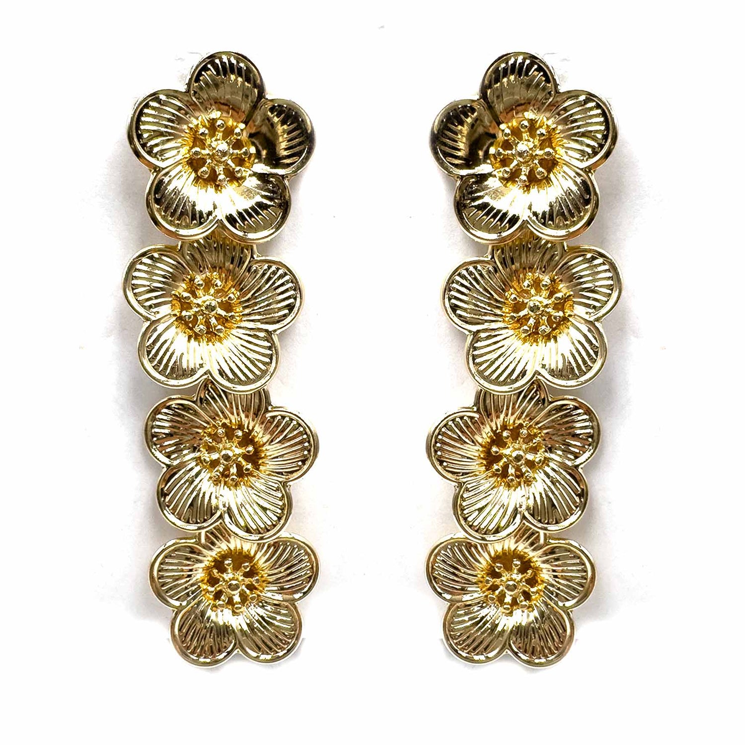 Palestro Milano Orecchini Quartetto di fiorellini