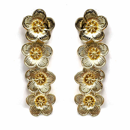 Palestro Milano Orecchini Quartetto di fiorellini