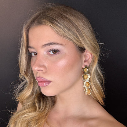 Palestro Milano Orecchini Quartetto di fiorellini