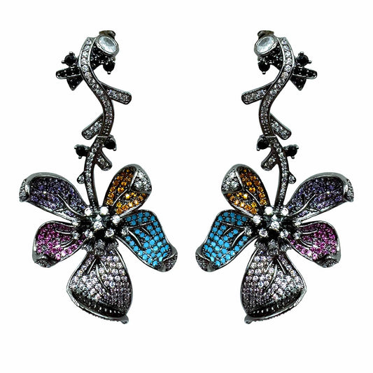 Palestro Milano Orecchini Ramo & Fiore