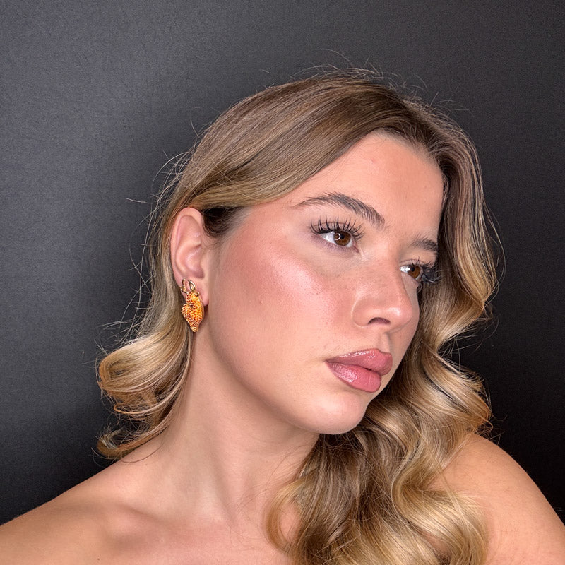 Palestro Milano Orecchini Renne di pavè