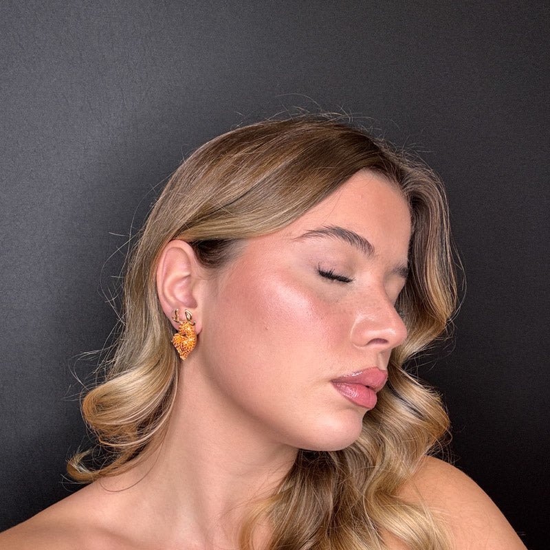 Palestro Milano Orecchini Renne di pavè