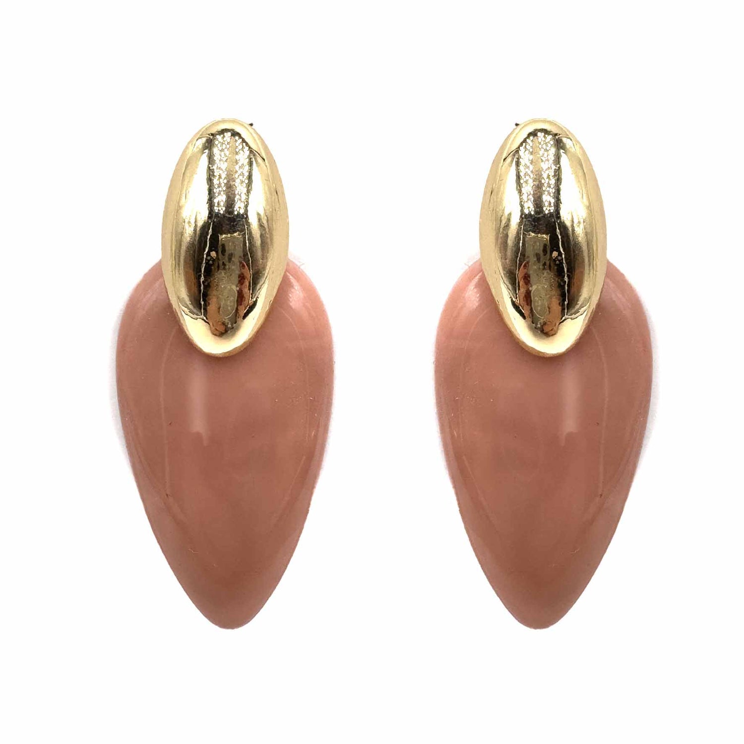 Palestro Milano Orecchini Rosa antico Fiona