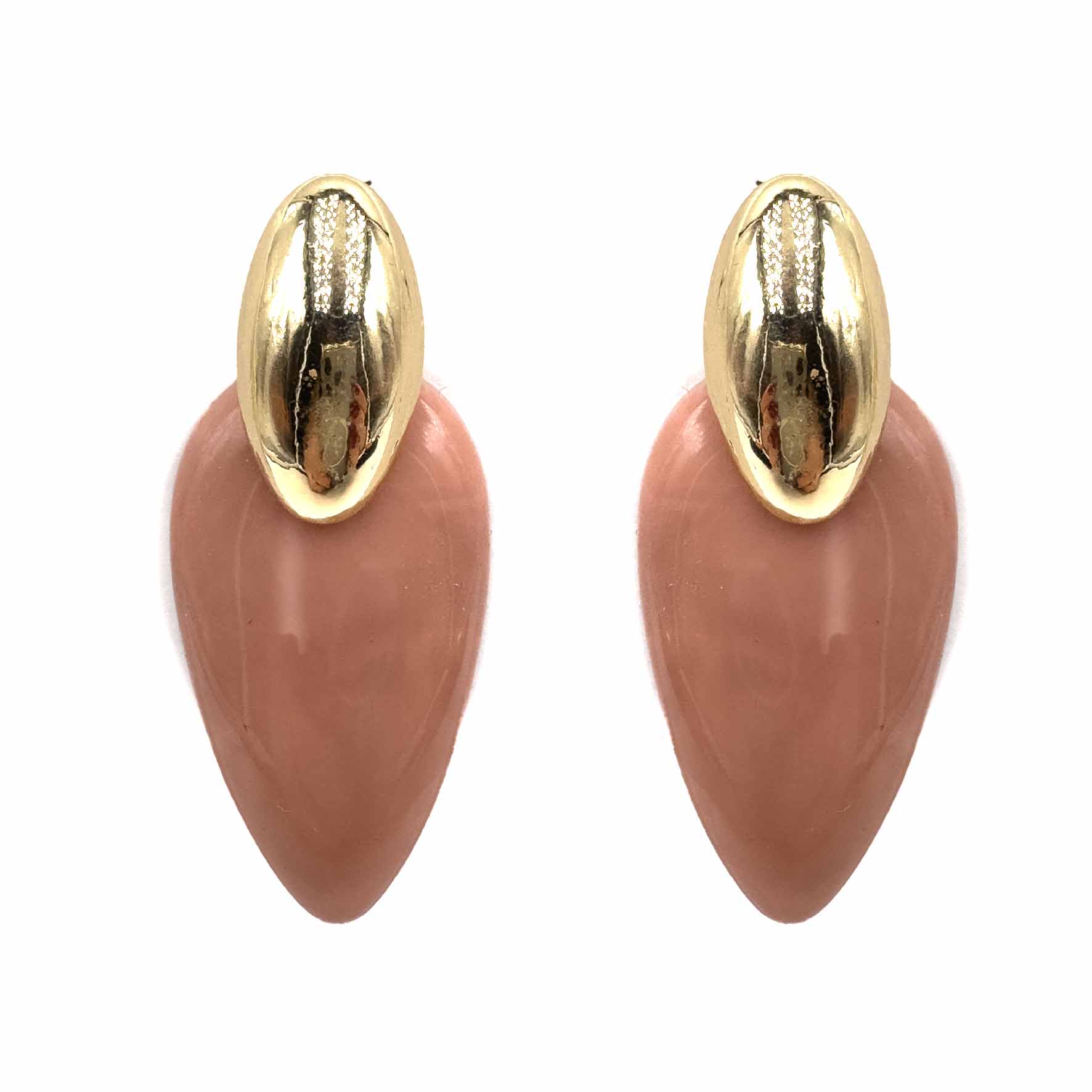 Palestro Milano Orecchini Rosa antico Fiona