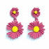 Palestro Milano Orecchini Rosa Duo di margheritine