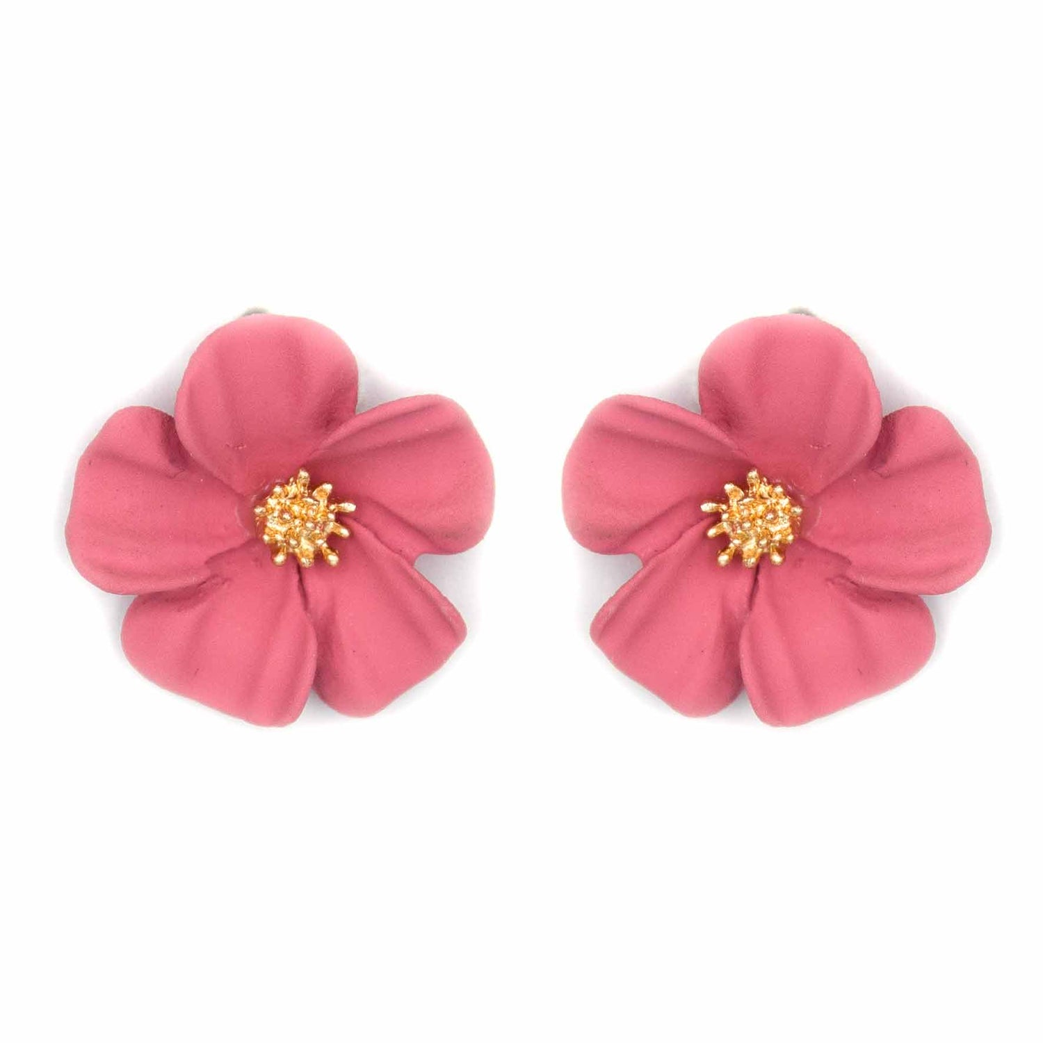 Palestro Milano Orecchini Rosa Fiorellini soft touch
