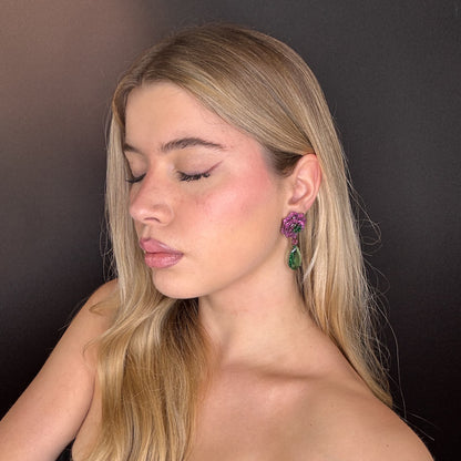 Palestro Milano Orecchini Rosa Incantata