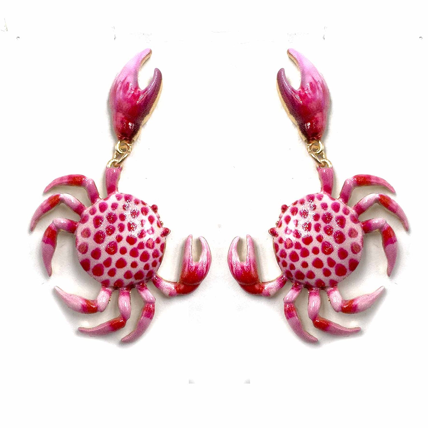 Palestro Milano Orecchini Rosa scuro Granchietti pink edition