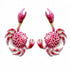 Palestro Milano Orecchini Rosa scuro Granchietti pink edition