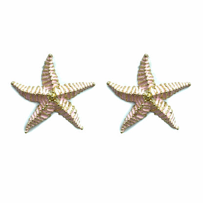 Palestro Milano Orecchini Rosa Stelle marine Zanzibar