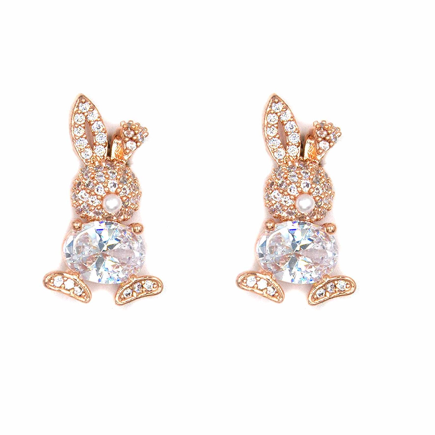 Palestro Milano Orecchini Rose Gold Mini Bunny