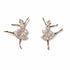 Palestro Milano Orecchini Rosegold vestito silver Ballerina