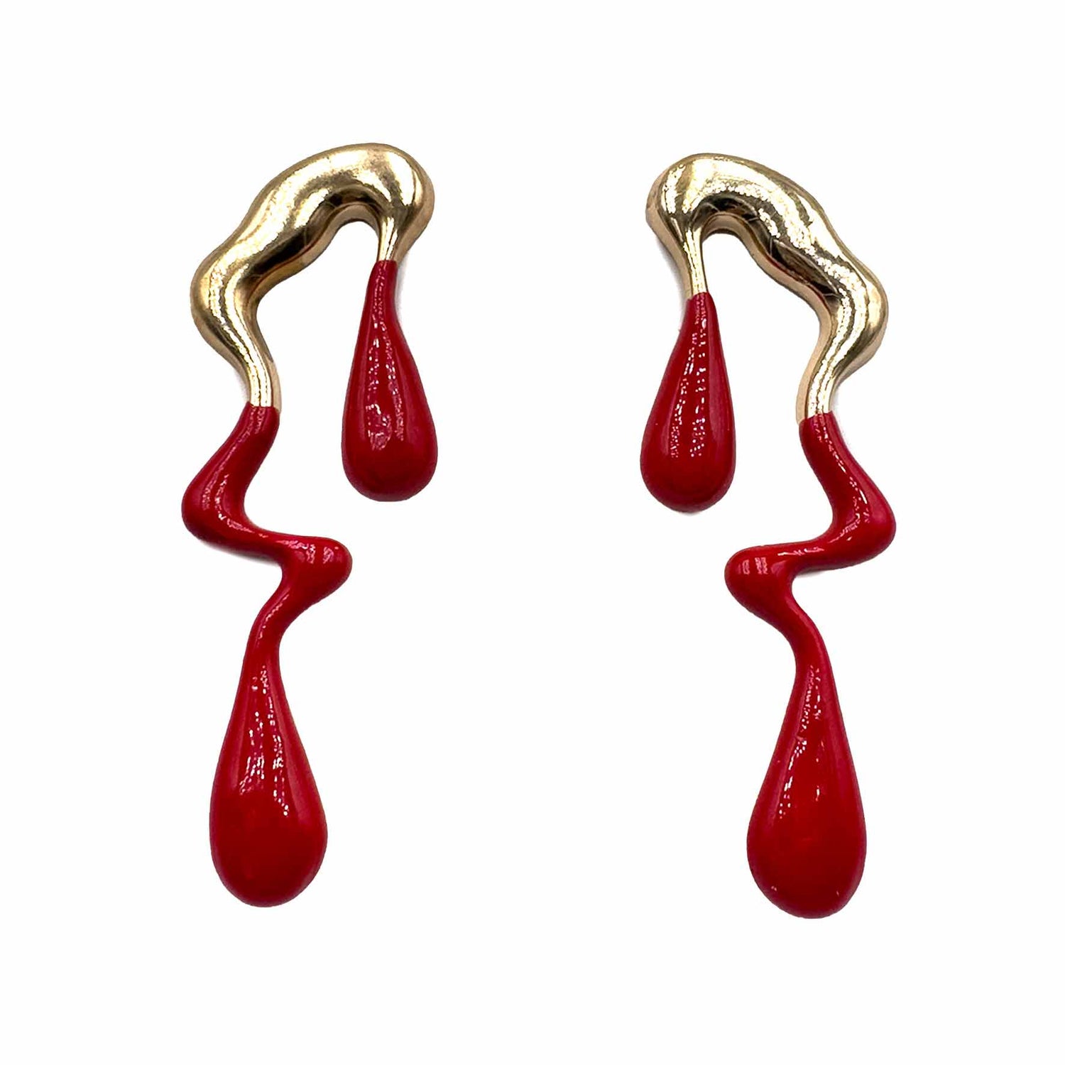 Palestro Milano Orecchini Rosso Dalì - New Colors 2024