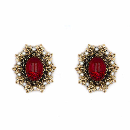Palestro Milano Orecchini Rosso Dama Vintage