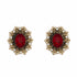 Palestro Milano Orecchini Rosso Dama Vintage