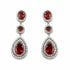 Palestro Milano Orecchini Rosso Kelly
