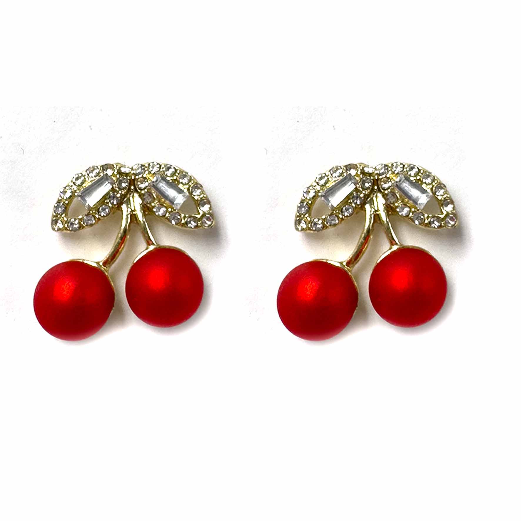 Palestro Milano Orecchini Rosso Mini cherry