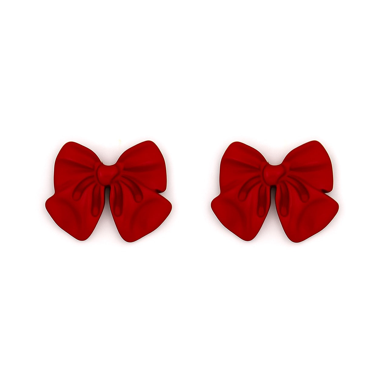 Palestro Milano Orecchini Rosso Mini Fiocchi