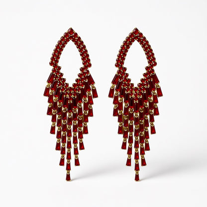 Palestro Milano Orecchini Rosso Vega