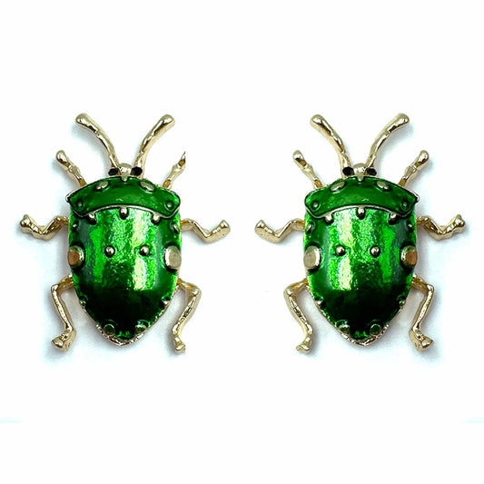 Palestro Milano Orecchini Scarabeo