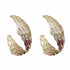 Palestro Milano Orecchini Semicerchi sfumature pink