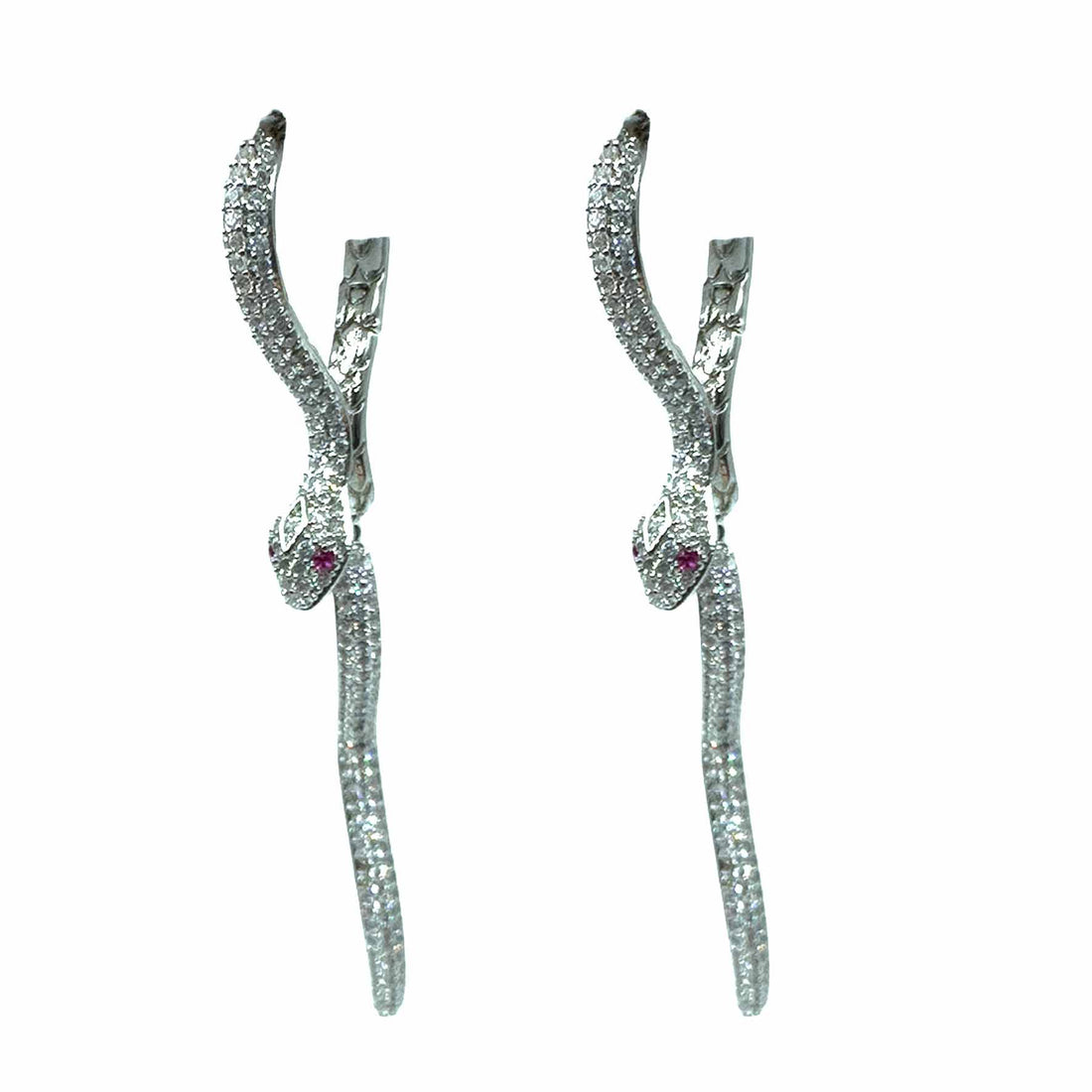 Palestro Milano Orecchini Serpente di Pavè