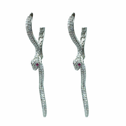 Palestro Milano Orecchini Serpente di Pavè