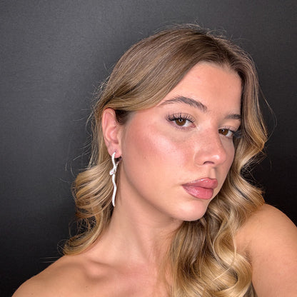 Palestro Milano Orecchini Serpente di Pavè