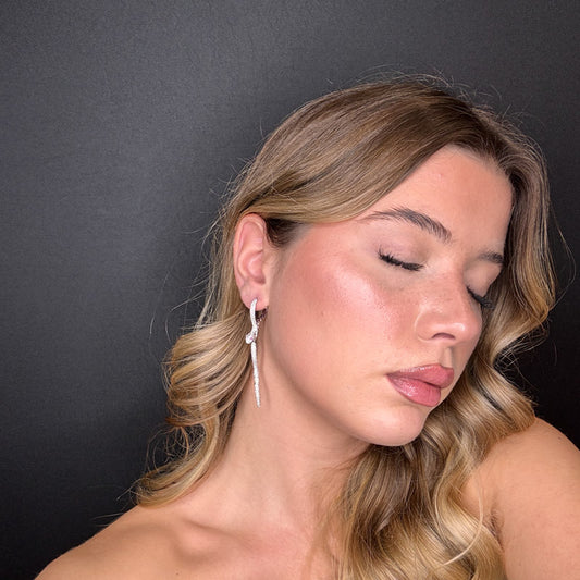 Palestro Milano Orecchini Serpente di Pavè