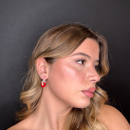 Palestro Milano Orecchini Serpentello con perla