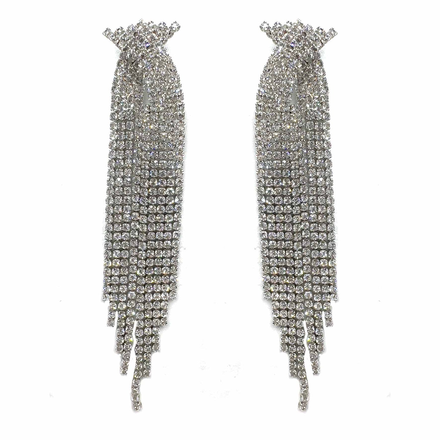 Palestro Milano Orecchini Silver Arpa di Luce