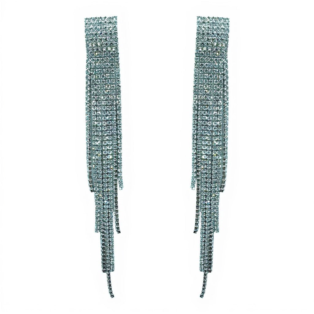 Palestro Milano Orecchini Silver Cascata Luminosa