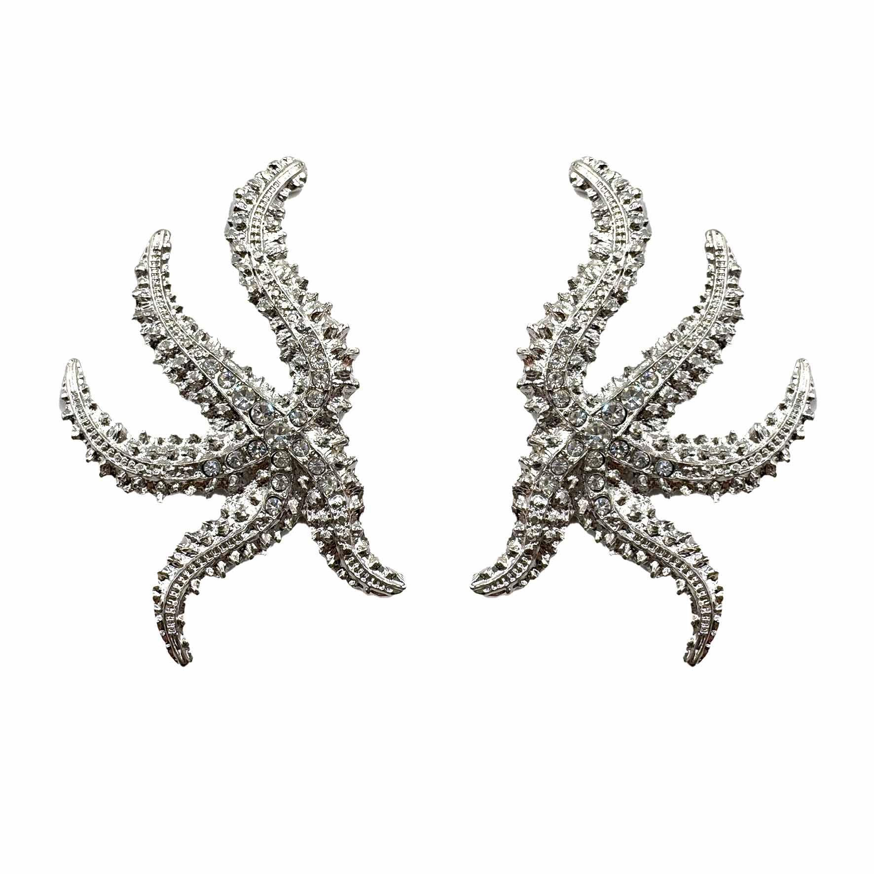 Palestro Milano Orecchini Silver Corallo di zirconi