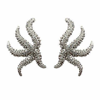 Palestro Milano Orecchini Silver Corallo di zirconi